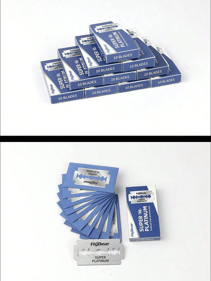 100pcs High Quality Stainless Steel Manual Razor Blades, Sharp And Durable Multi-Purpose Blades For Shaving, Double Edge Razor Blades