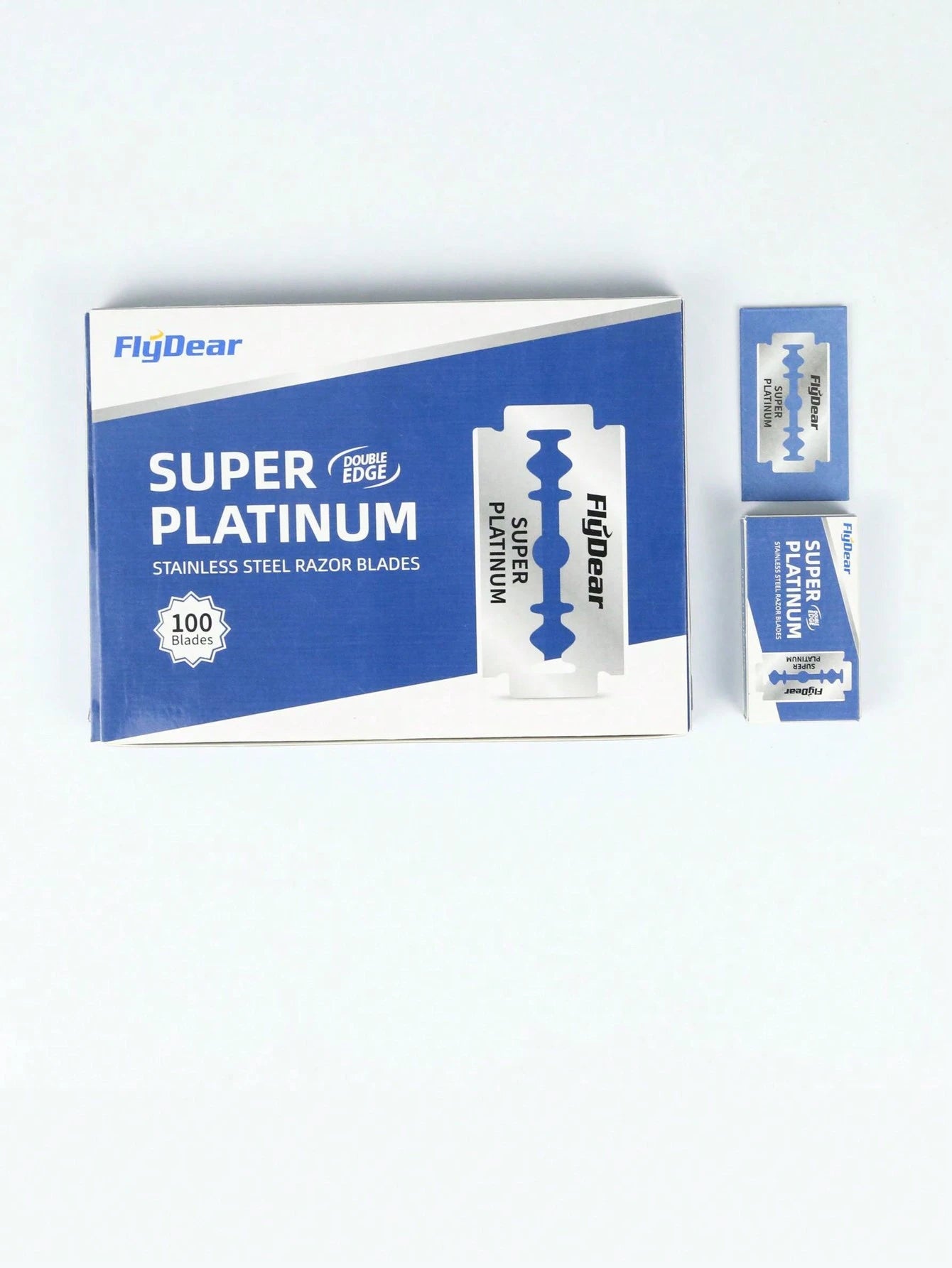 100pcs High Quality Stainless Steel Manual Razor Blades, Sharp And Durable Multi-Purpose Blades For Shaving, Double Edge Razor Blades