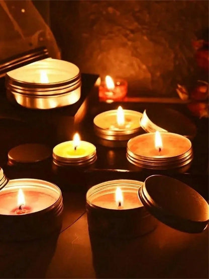 100Pcs Pre-Waxed Candle Wicks With Metal Sustainers Smokeless & Lead-Free For Soy Wax, Beeswax & Paraffin Candle Making DIY Craft Supplies For Container, Pillar, Votive Candles Home Decor, Wedding Par