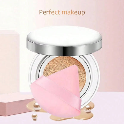 10pc Reusable Multi-Functional Triangle Makeup Sponge Applicator, Suitable For Liquid Foundation, Concealer, BB Cream, Sunscreen, Cushion Foundation, Blush Etc., Can Perfectly Replace Your Makeup Brus