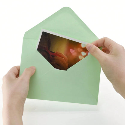 10pcs/20pcs/50pcs/100pcs Paper Envelopes Invitation Envelopes Self-Sealing Paper Envelope Multi Colors Mini Middle Large Paper Window Envelopes,Small Card/Note Holders Envelope Paper For Festivals