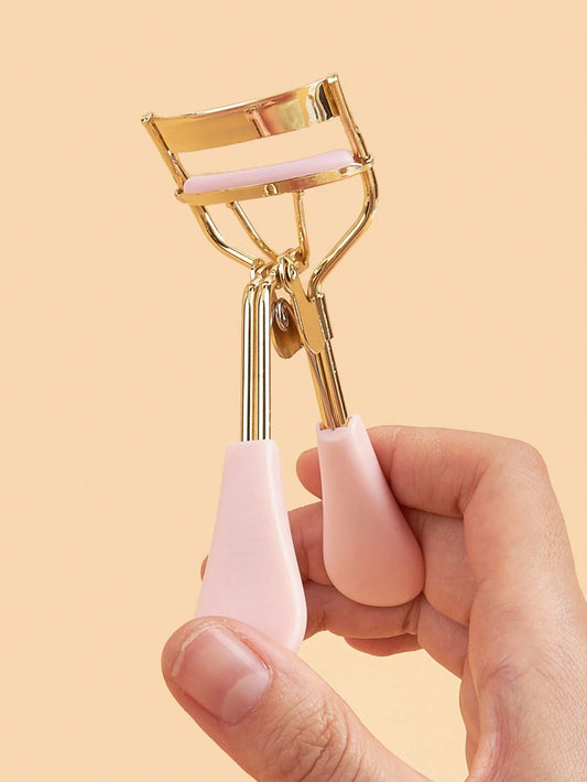 11pcs/5pcs/1pc Eyelash Tools Set Gold Pink Handle Eyelash Curler With Replacement Rubber Pads Professional Portable Eyelash Curler Makeup Tools For Women Travel Home Vanity Beauty Essentials