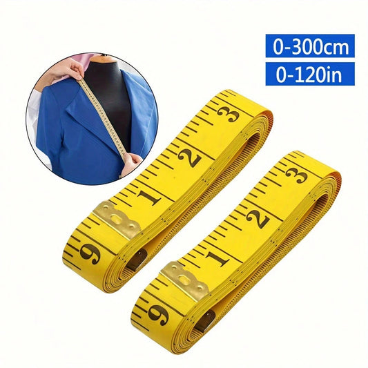 120 Inch/300 Cm Double-Sided Scale Soft Tape Measure, Tailor Measuring Tape, Home Body Measurement Tape, Height Measuring Tape