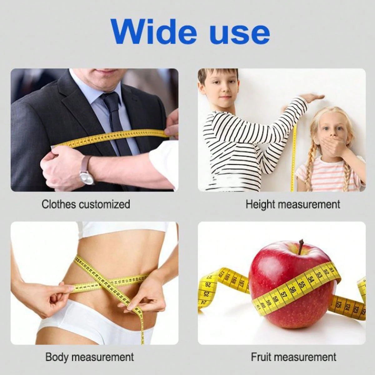 120 Inch/300 Cm Double-Sided Scale Soft Tape Measure, Tailor Measuring Tape, Home Body Measurement Tape, Height Measuring Tape