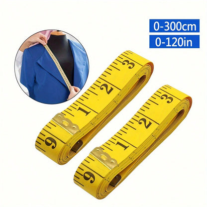 120 Inch/300 Cm Double-Sided Scale Soft Tape Measure, Tailor Measuring Tape, Home Body Measurement Tape, Height Measuring Tape