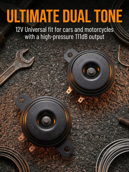 12V Universal Car Speaker, Motorcycle Speaker, Electronic Speaker Amplifier