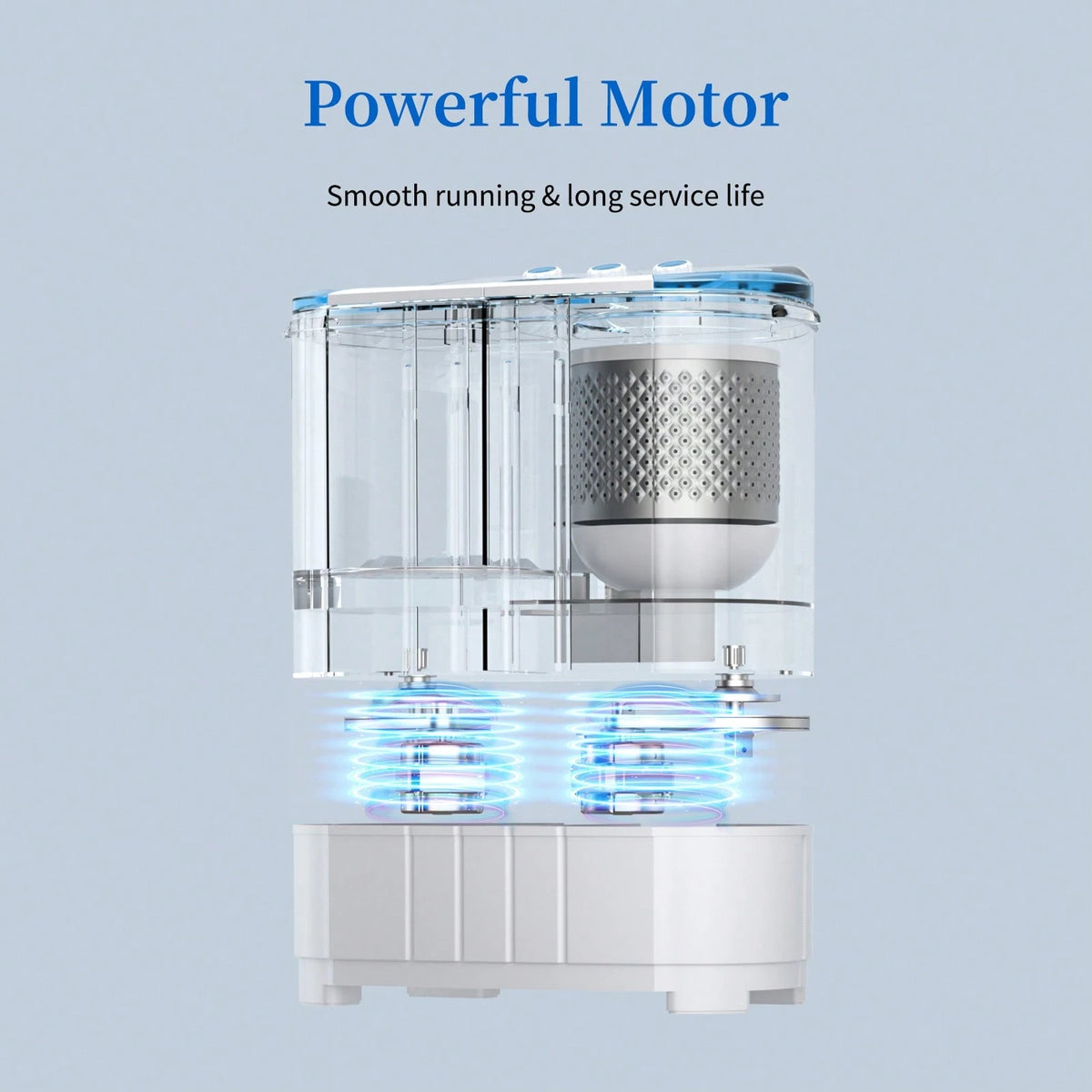 14 Lbs Portable Washing Machine, Portable Washer For Apartment With 9 Lbs Washer, 5 Lbs Spinner, Mini Compact Top Load Washing Machine For RV Dorm Small Space