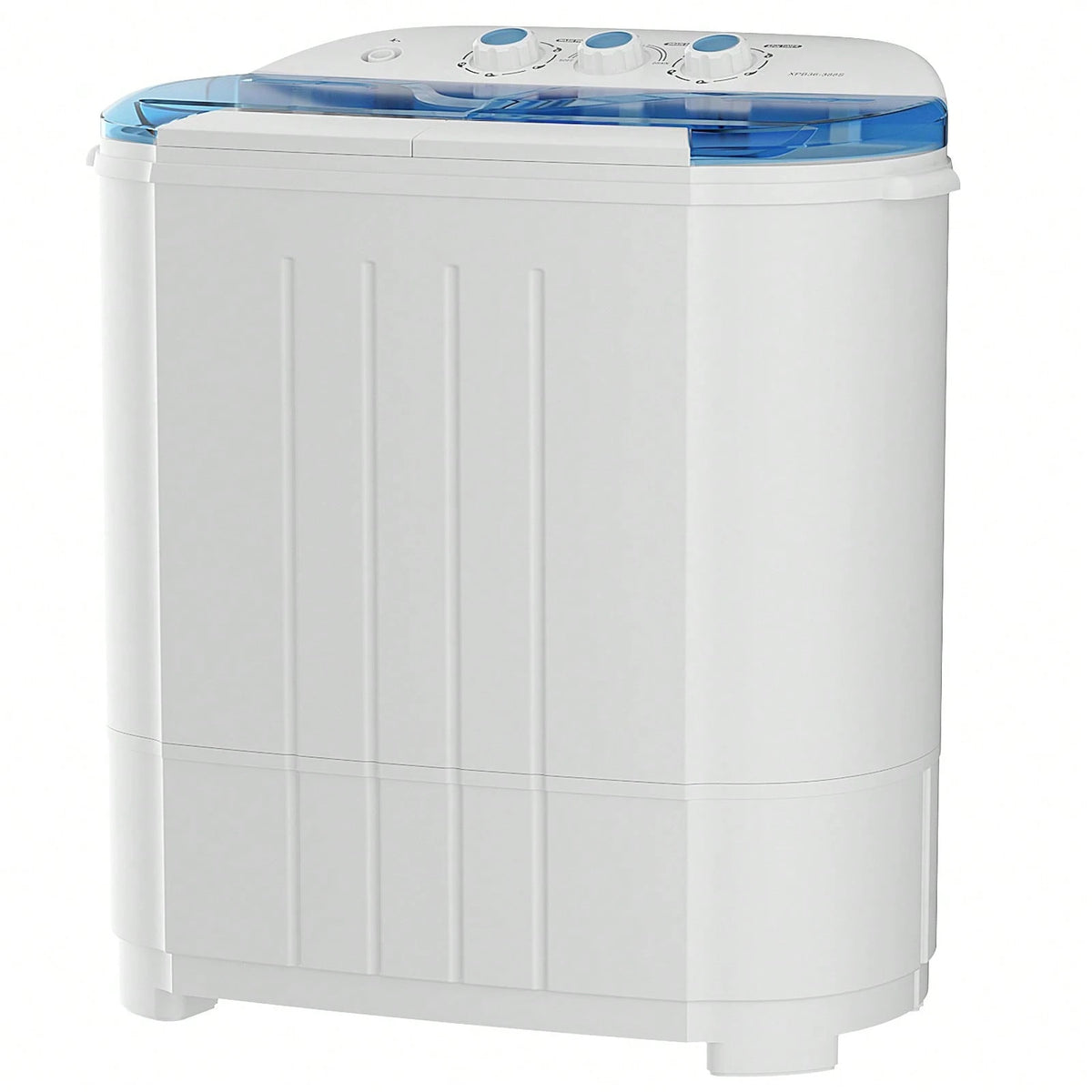 14 Lbs Portable Washing Machine, Portable Washer For Apartment With 9 Lbs Washer, 5 Lbs Spinner, Mini Compact Top Load Washing Machine For RV Dorm Small Space