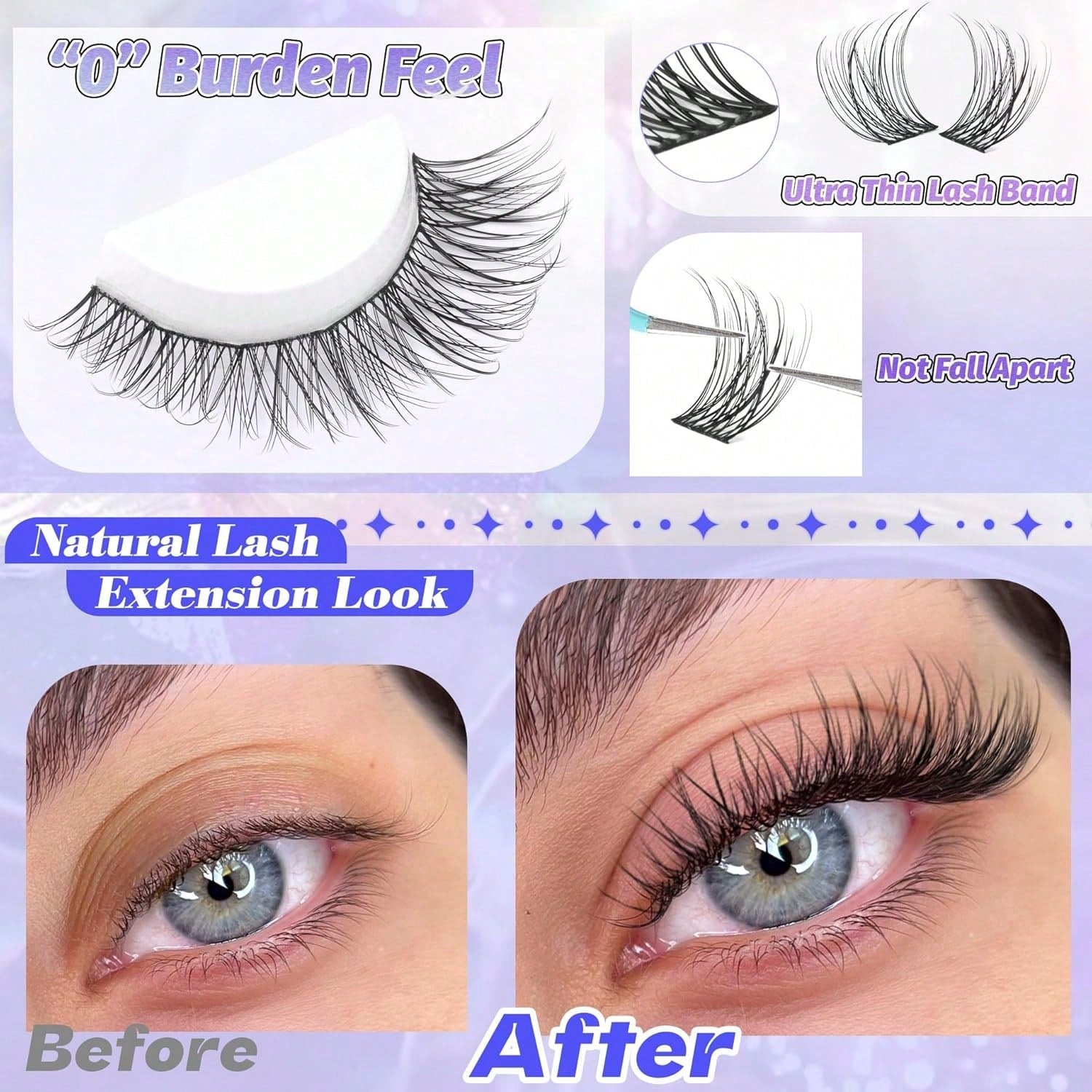 14 Rows/168 Bundles Waterproof Mink Fur False Eyelashes, Natural Soft And Curly. 10-12mm Mixed 0.07mm C/D Curl False Eyelashes. Lightweight DIY False Eyelashes, Suitable For Various Looks From Natural