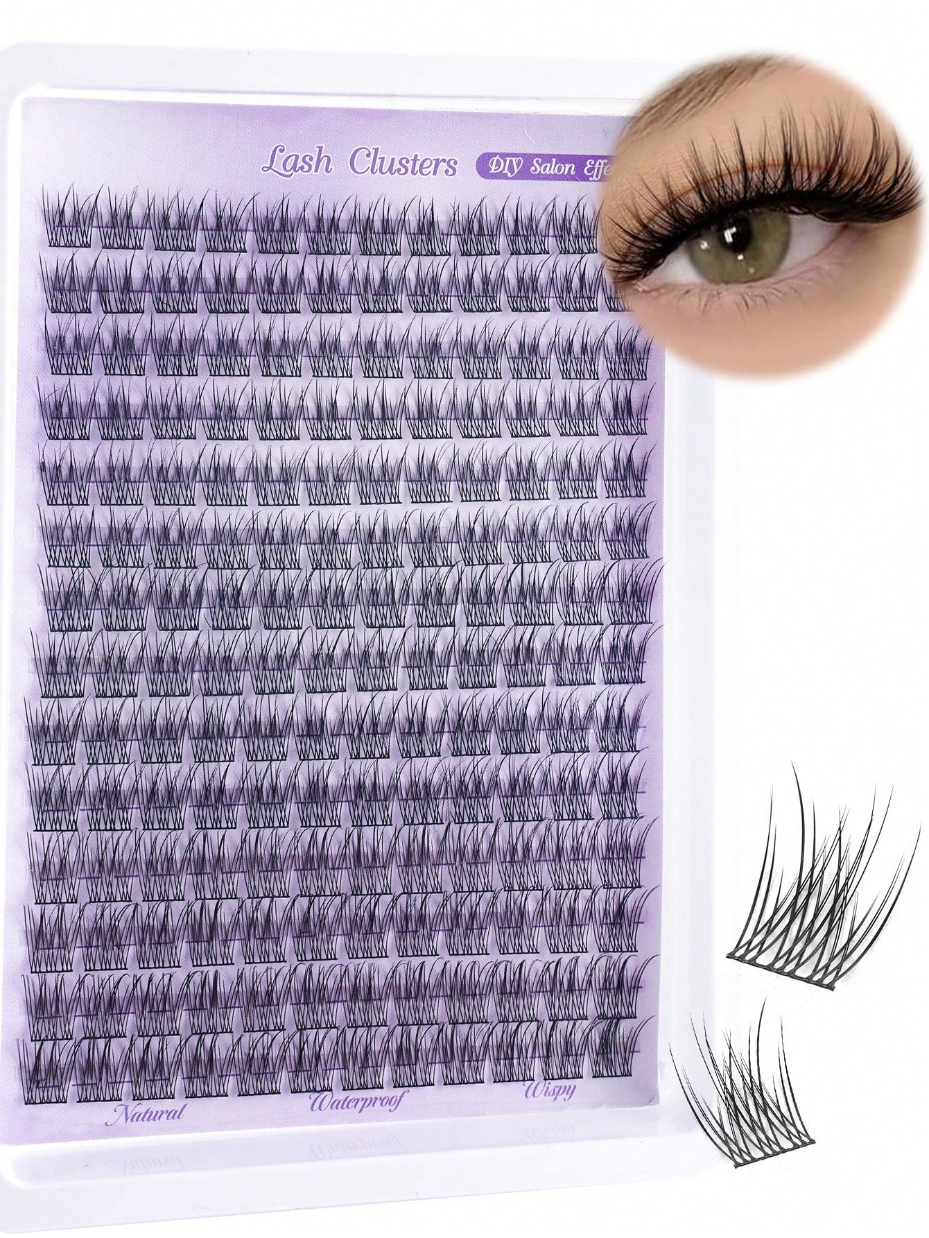 14 Rows/168 Bundles Waterproof Mink Fur False Eyelashes, Natural Soft And Curly. 10-12mm Mixed 0.07mm C/D Curl False Eyelashes. Lightweight DIY False Eyelashes, Suitable For Various Looks From Natural