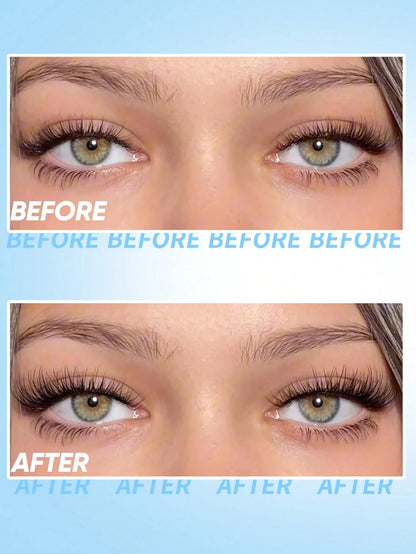 144/168pcs Natural Curly False Eyelashes Set, 168pcs Cluster False Eyelashes Set, Delicate Eyelash Extension, 8-16mm Individual False Eyelashes, Comes With Eyelash Glue And Eyelash Tweezers, Suitable