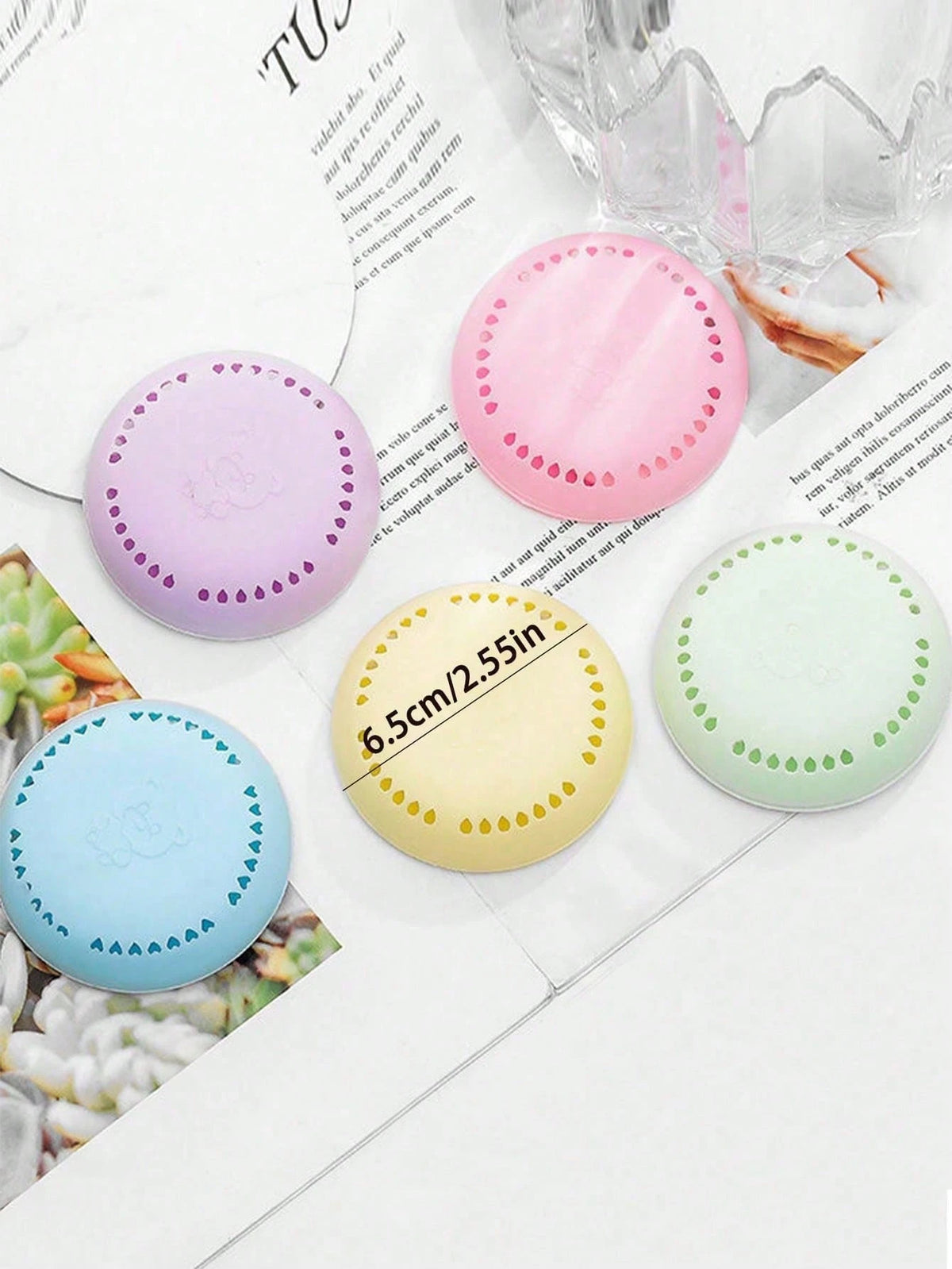 15pcs Aromatherapy Air Freshener (With Box) Aromatherapy Deodorant, Car Air Freshener, Air Freshener Capsules, Punch-Free Solid Aromatherapy Patch, Wardrobe Deodorizer, Pet-Friendly Air Freshener, Lon