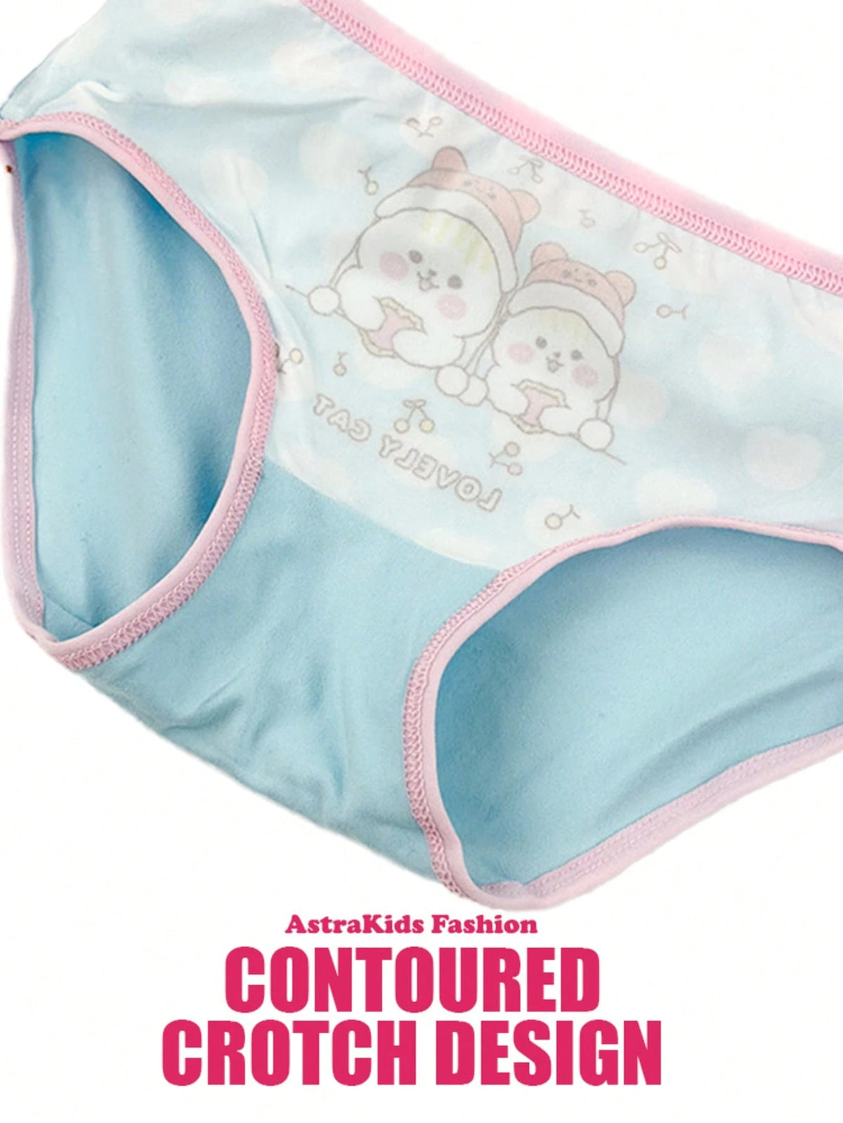 16 Pack Girls Underwear Soft Fabric Lovely Print Panties For Kids 4-8Y #Girls Briefs