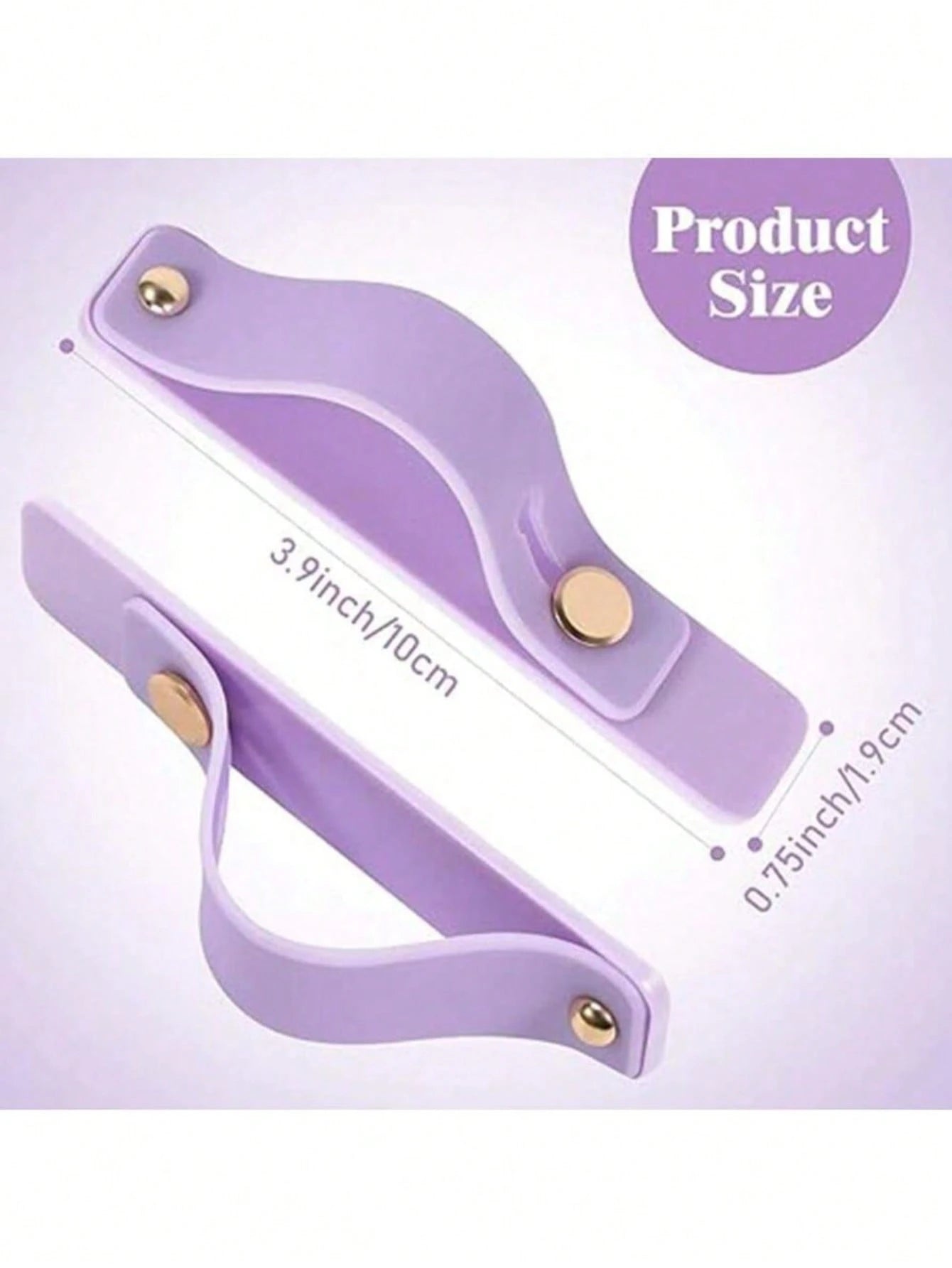 1pc/2pcs/3pcs/4pcs/5pcs Colorful Finger Ring Phone Holder- Self-Adhesive, Anti-Drop, Wrist Strap Compatible, 10 Color Options, PC Material, Easy Installation, Fashionable Phone Accessory Compatible W