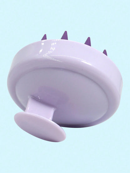 1pc/2pcs Silicone Shampoo Brush, Scalp Massager, Wet & Dry Hair Washing Massage Brush, Manual Scalp Cleansing Brush, Soft Silicone Bristles, Unisex, Removes Dandruff, Ultra Soft Silicone Scalp Exfolia