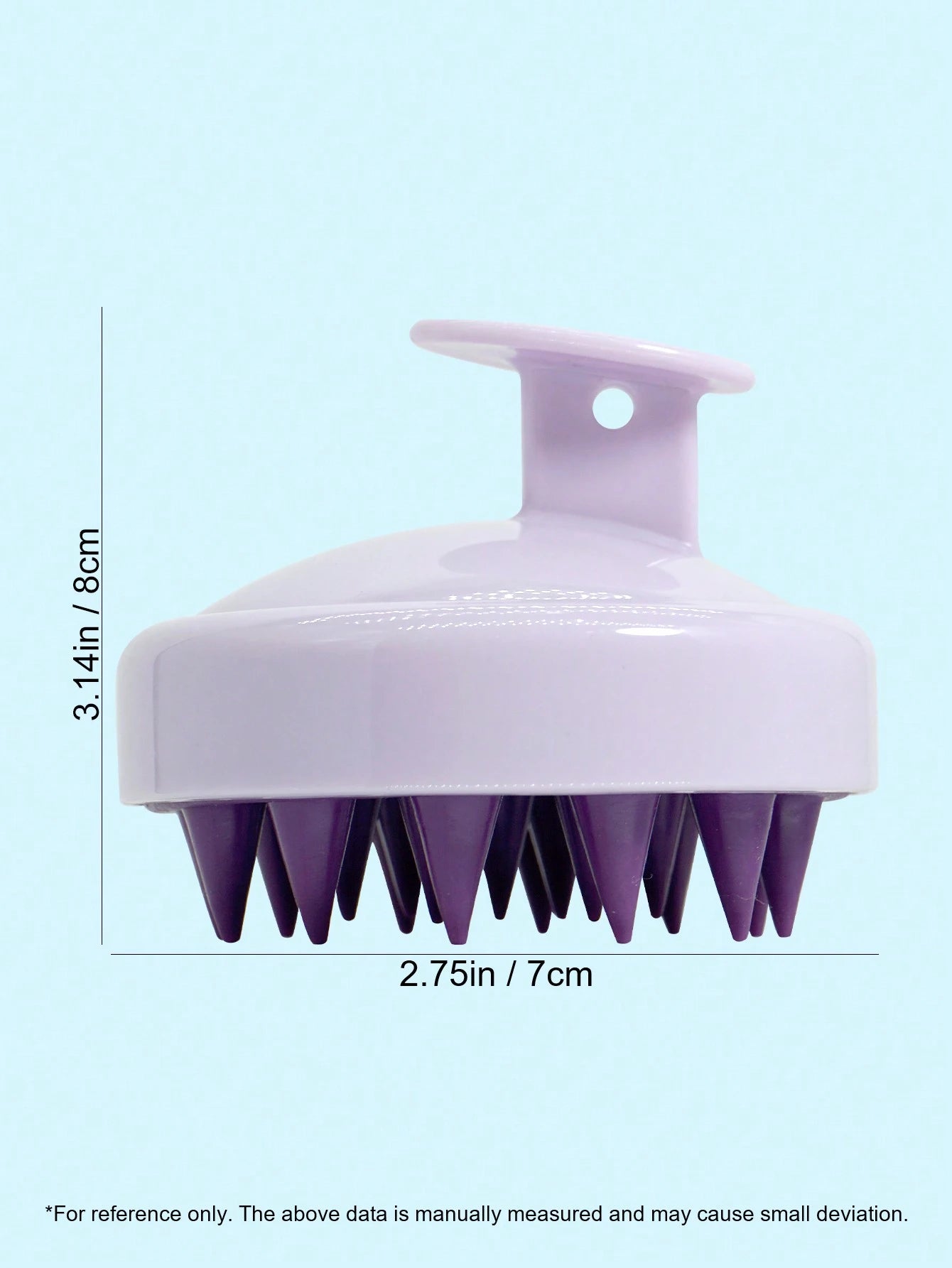 1pc/2pcs Silicone Shampoo Brush, Scalp Massager, Wet & Dry Hair Washing Massage Brush, Manual Scalp Cleansing Brush, Soft Silicone Bristles, Unisex, Removes Dandruff, Ultra Soft Silicone Scalp Exfolia