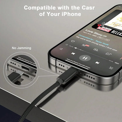 1pc 3.5mm Aux Audio Cable Adapter Cord Compatible With IPhone 17 Series, Suitable For Car, Home Stereo Speakers, Headphones, Compatible With IPhone 17 Pro Max/17 Pro/17 Plus/17/16/15, S25/S24/S23/S22