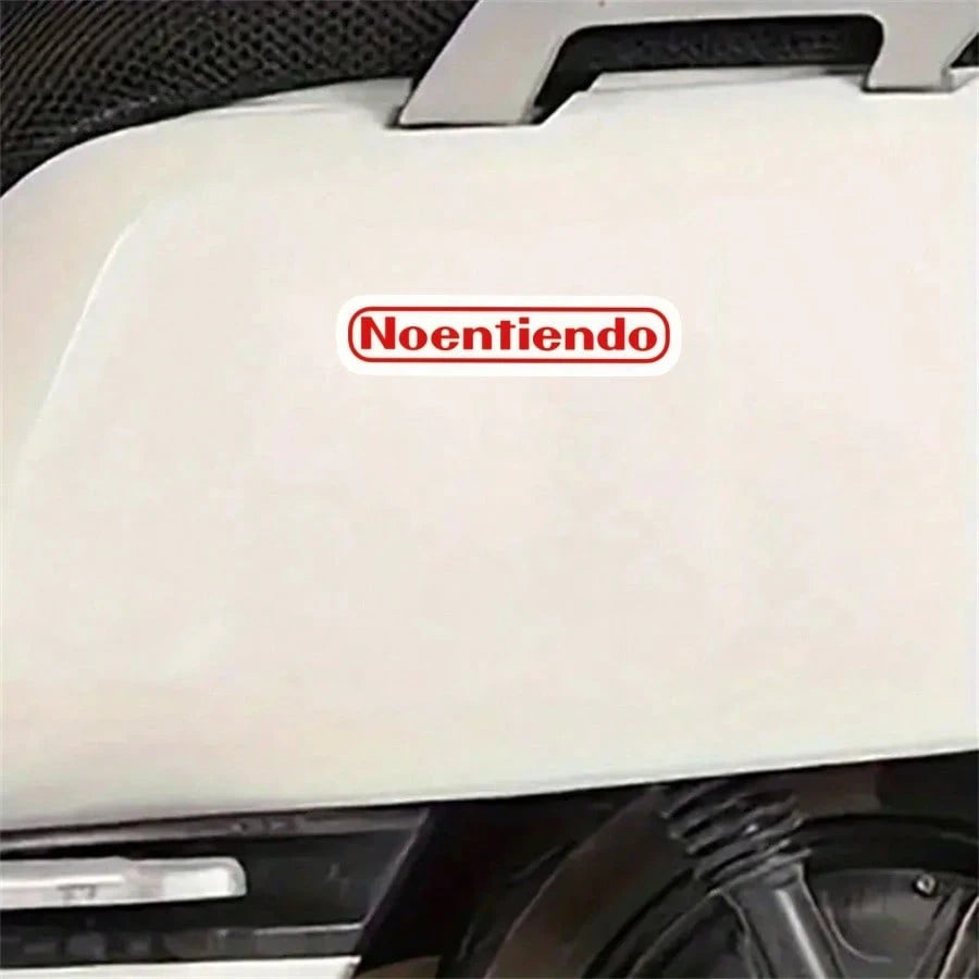 1pc 3-Inch Removable Waterproof Outdoor PVC Durable Vinyl Sticker, Funny "No Entiendo" Spanish Meme Humor Viral Gen Z Gamer Joke Sarcastic "I Don't Understand" Perfect For Laptop Phone Water Bottle Sk