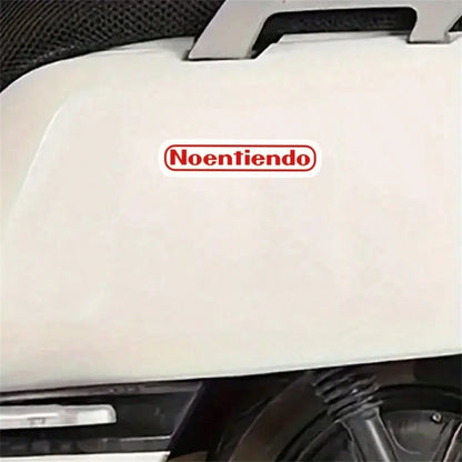 1pc 3-Inch Removable Waterproof Outdoor PVC Durable Vinyl Sticker, Funny "No Entiendo" Spanish Meme Humor Viral Gen Z Gamer Joke Sarcastic "I Don't Understand" Perfect For Laptop Phone Water Bottle Sk