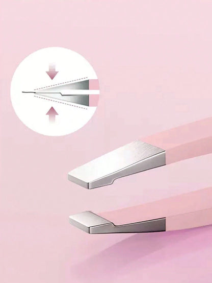 1pc/4pcs High Precision Eyebrow Tweezers Set, Includes Eyebrow Tweezers, Eyelash Tweezers, Hair Removal Tweezers,Makeup,Cheap,Room Decor,Vanity,Travel,Bedroom,Makeup Accessories,Tweezers,Cheap,Stockin