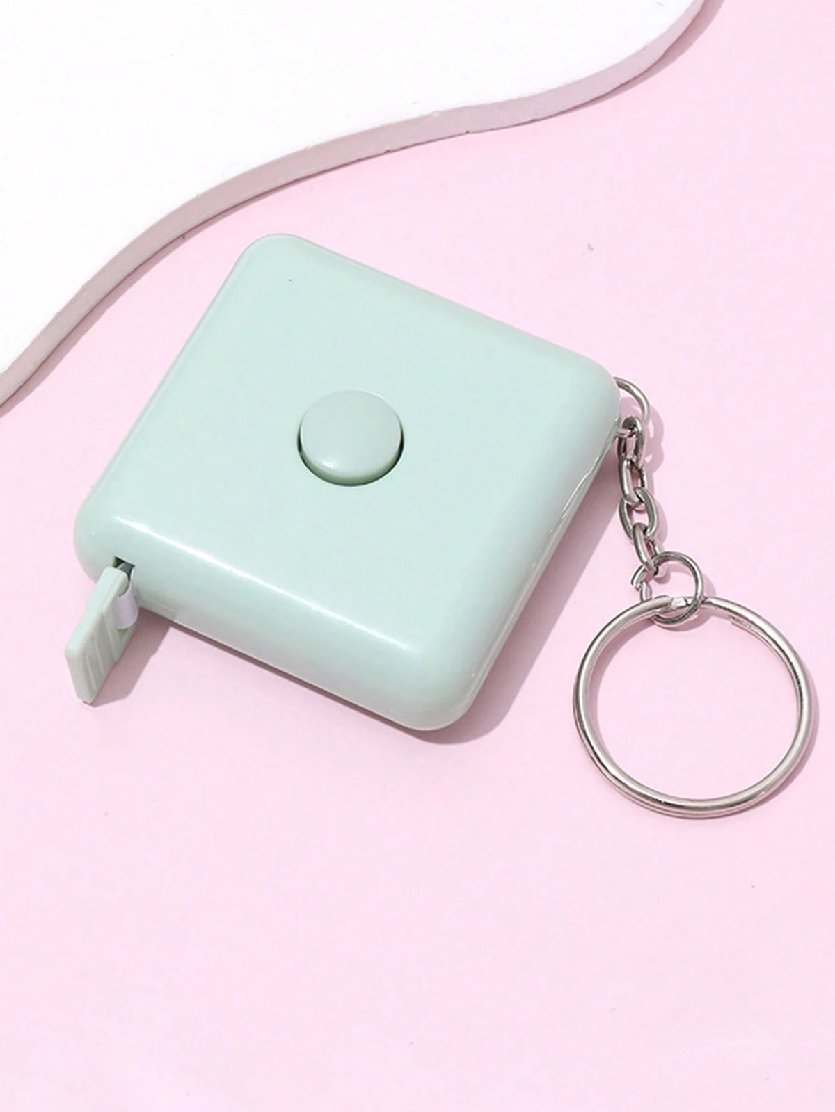 1pc 59.06-Inch Mini Retractable Tailor Sewing Body Measuring Tape, Dual Scale For Sewing, Knitting, Crafting, Random Color Tape Measure