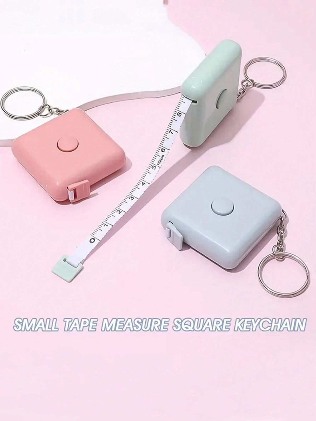 1pc 59.06-Inch Mini Retractable Tailor Sewing Body Measuring Tape, Dual Scale For Sewing, Knitting, Crafting, Random Color Tape Measure