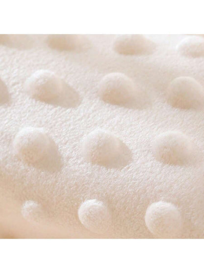 1pc All-Season Baby Blanket, Spring/Summer Air-Conditioned Room Baby Cover Blanket, Soft Dotted Fleece Material Mattress Pad, Kindergarten Bed Soft Pad, Reversible And Washable