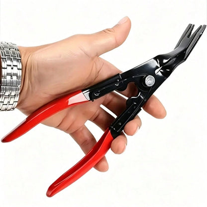 1pc Auto Clip Plier And Fastener Remover, Car Trim Clips, Door Panel, Automotive Fastener Disassembly Tool, Door Panel, Interior, Dashboard Plastic Fastener Rivet Removal Pry Bar Tool, Repair Clip And