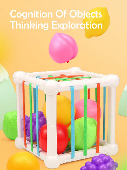 1pc Baby Early Education Sensory Educational Toys Fruit Set Concentration Training Sesele Educational Toys