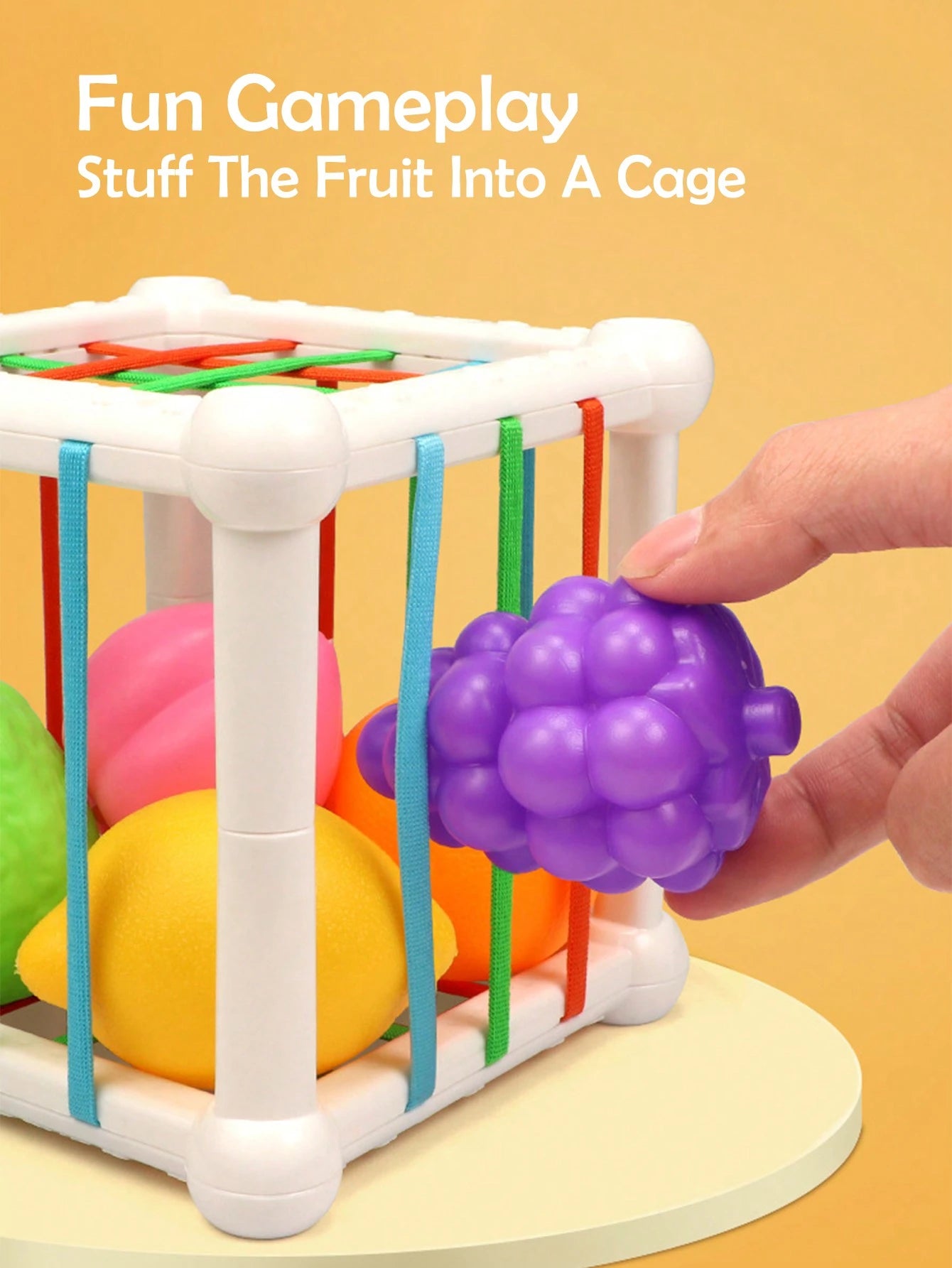 1pc Baby Early Education Sensory Educational Toys Fruit Set Concentration Training Sesele Educational Toys