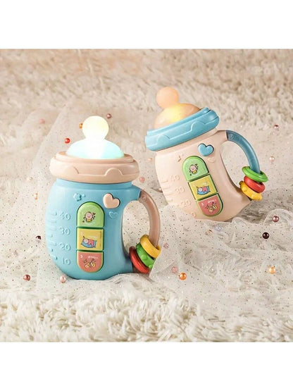 1pc Baby Pacifier Rattle Toy Educational With Light, Music And Sound For Soothing And Calming Infants, Newborns And Toddlers
