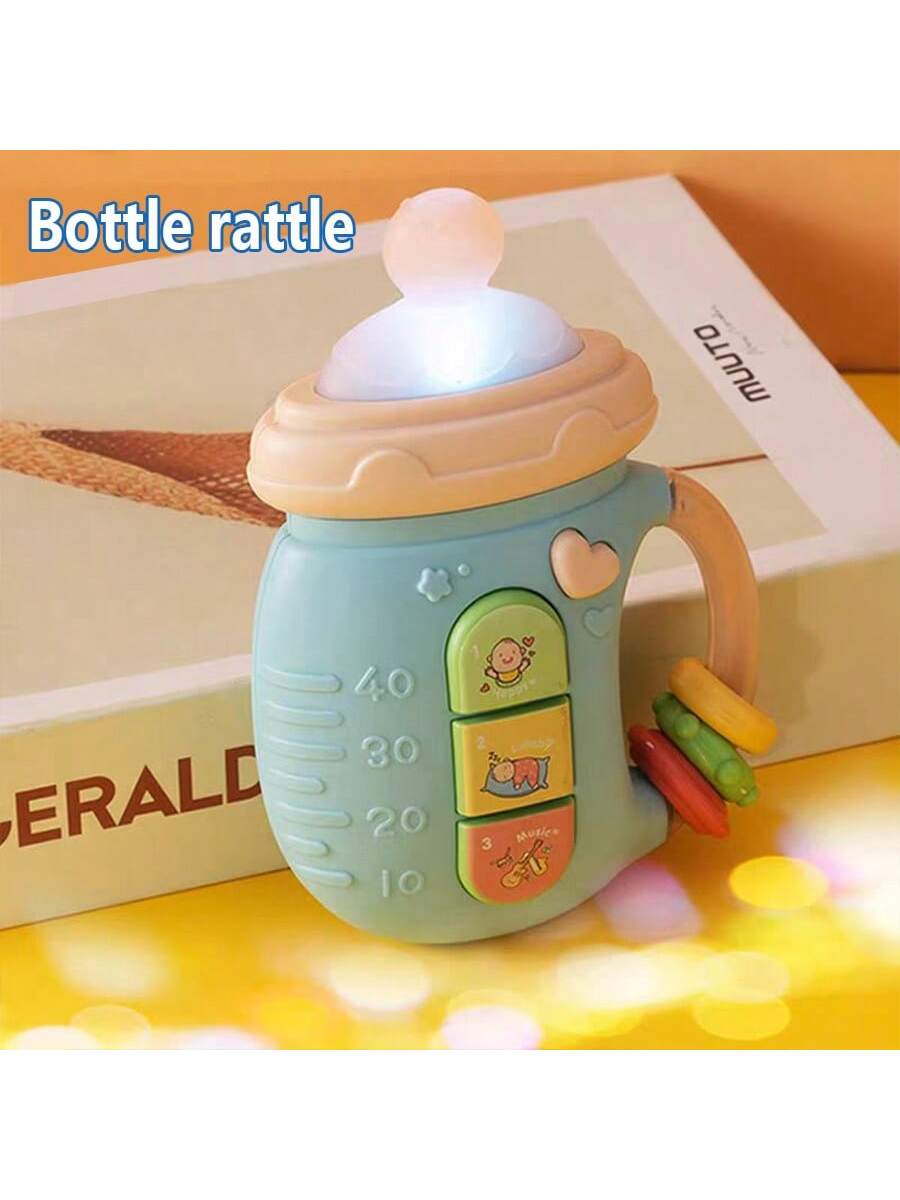1pc Baby Pacifier Rattle Toy Educational With Light, Music And Sound For Soothing And Calming Infants, Newborns And Toddlers