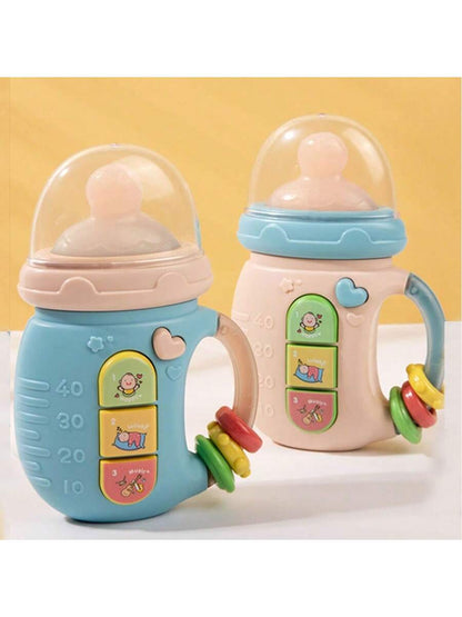 1pc Baby Pacifier Rattle Toy Educational With Light, Music And Sound For Soothing And Calming Infants, Newborns And Toddlers
