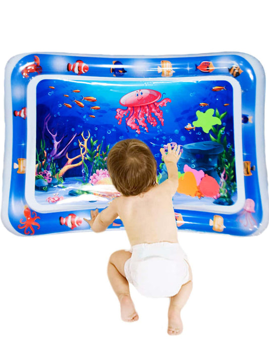 1PC Baby Water Pad Crawling Training Pat Baby Inflatable Pat Water Mat Climbing Mat, Thickened Children's Water Pat Cushion