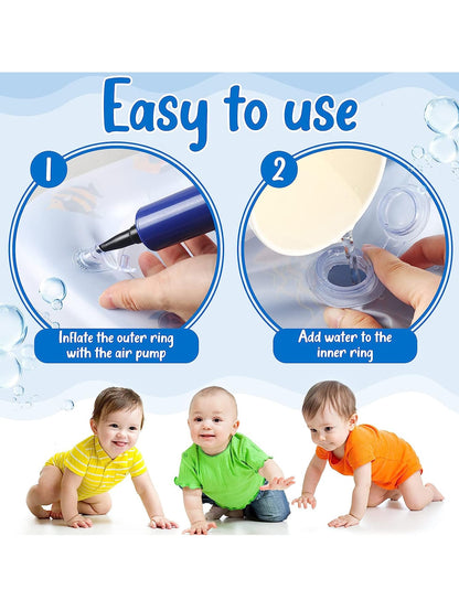 1PC Baby Water Pad Crawling Training Pat Baby Inflatable Pat Water Mat Climbing Mat, Thickened Children's Water Pat Cushion
