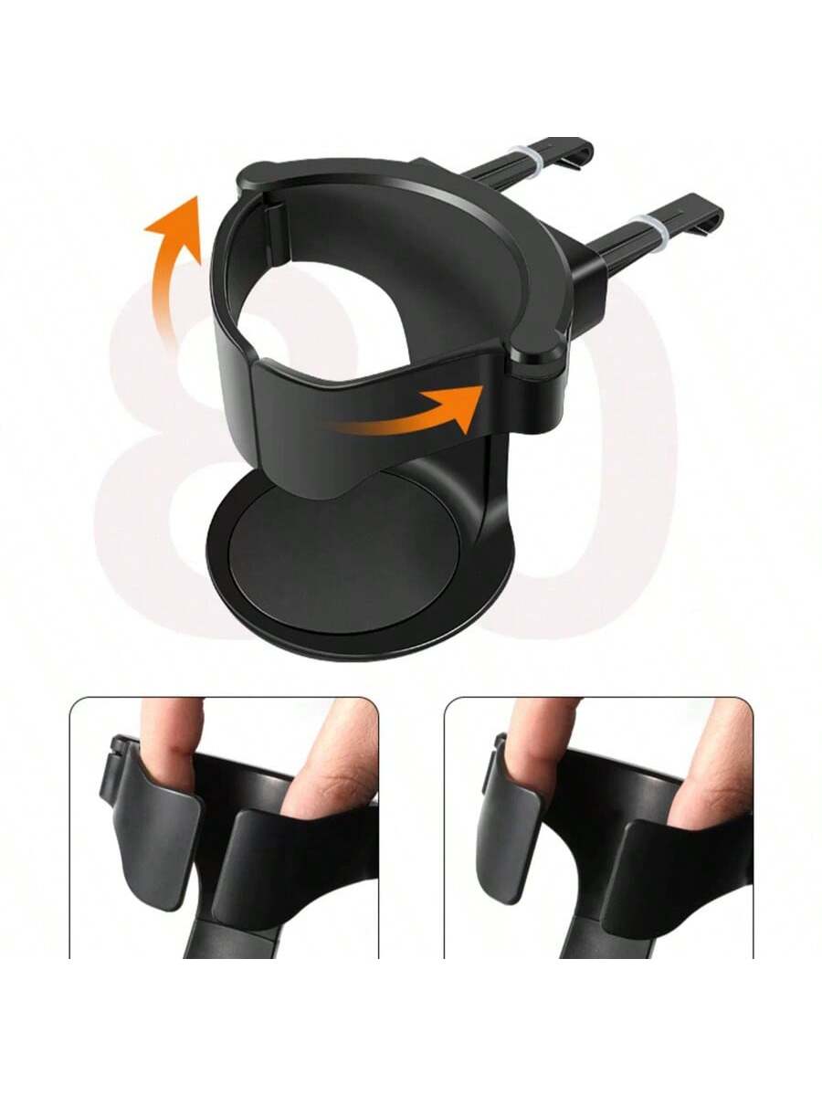 1pc Car Air Vent Universal Cup Holder With Multi-Function