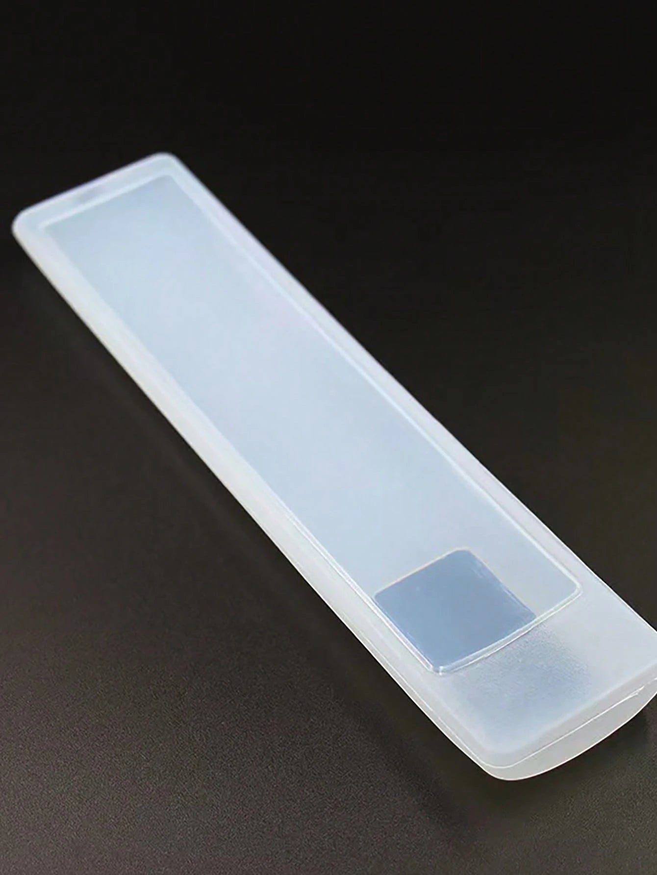 1pc Clear Remote Control Cover, Transparent Silicone Remote Control Protector, For Home For School,Office,Household,Travel,Bag,Organizer,Storage Insulation,Galentines,Puppy,Carnival,Party Decorations