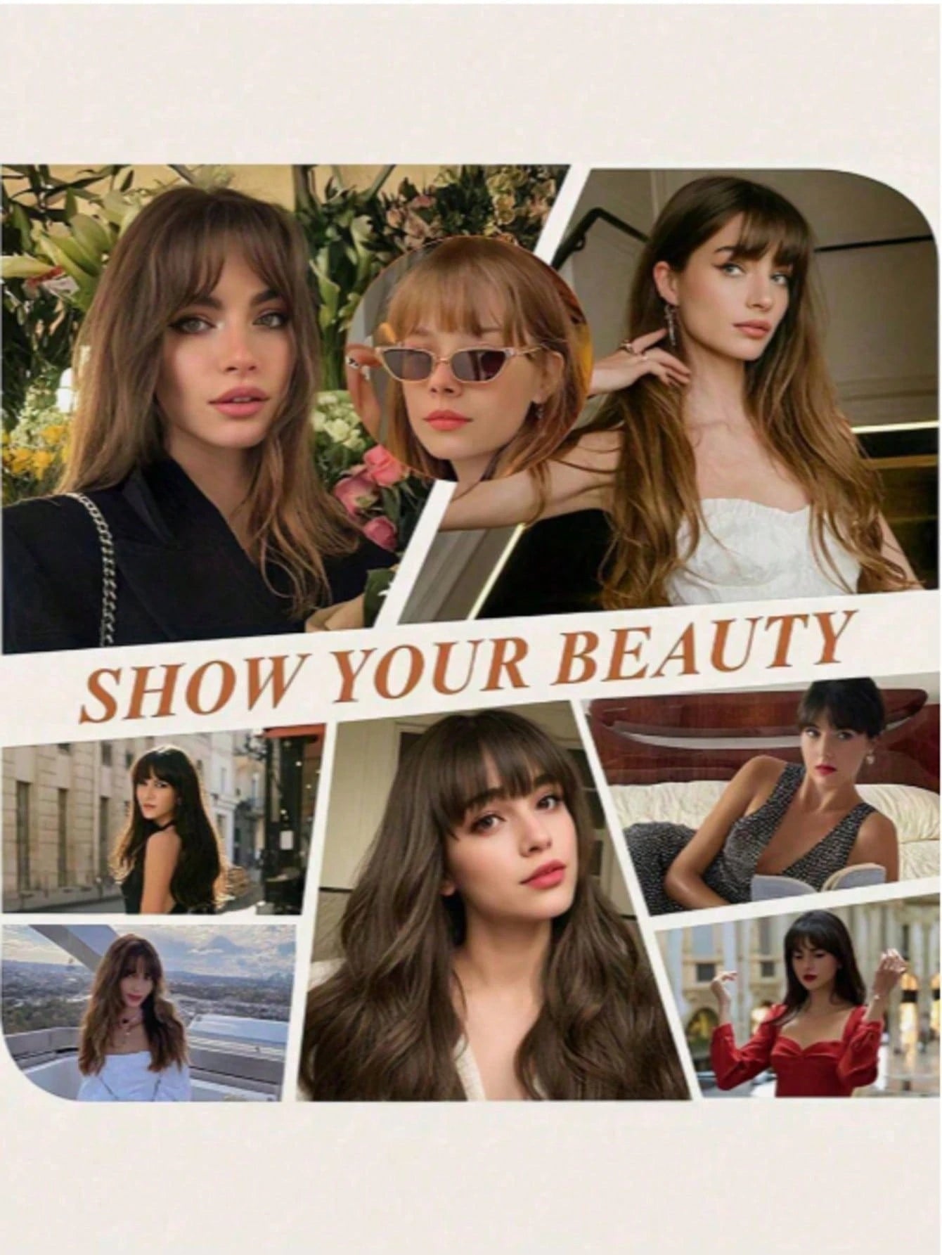 1pc Colorful Synthetic Clip-In Bangs, Natural Seamless Invisible Air Bangs And Side Part Hair Extensions For Women, Suitable For Students And Daily Wear, Multiple Colors Available (May Slightly Differ