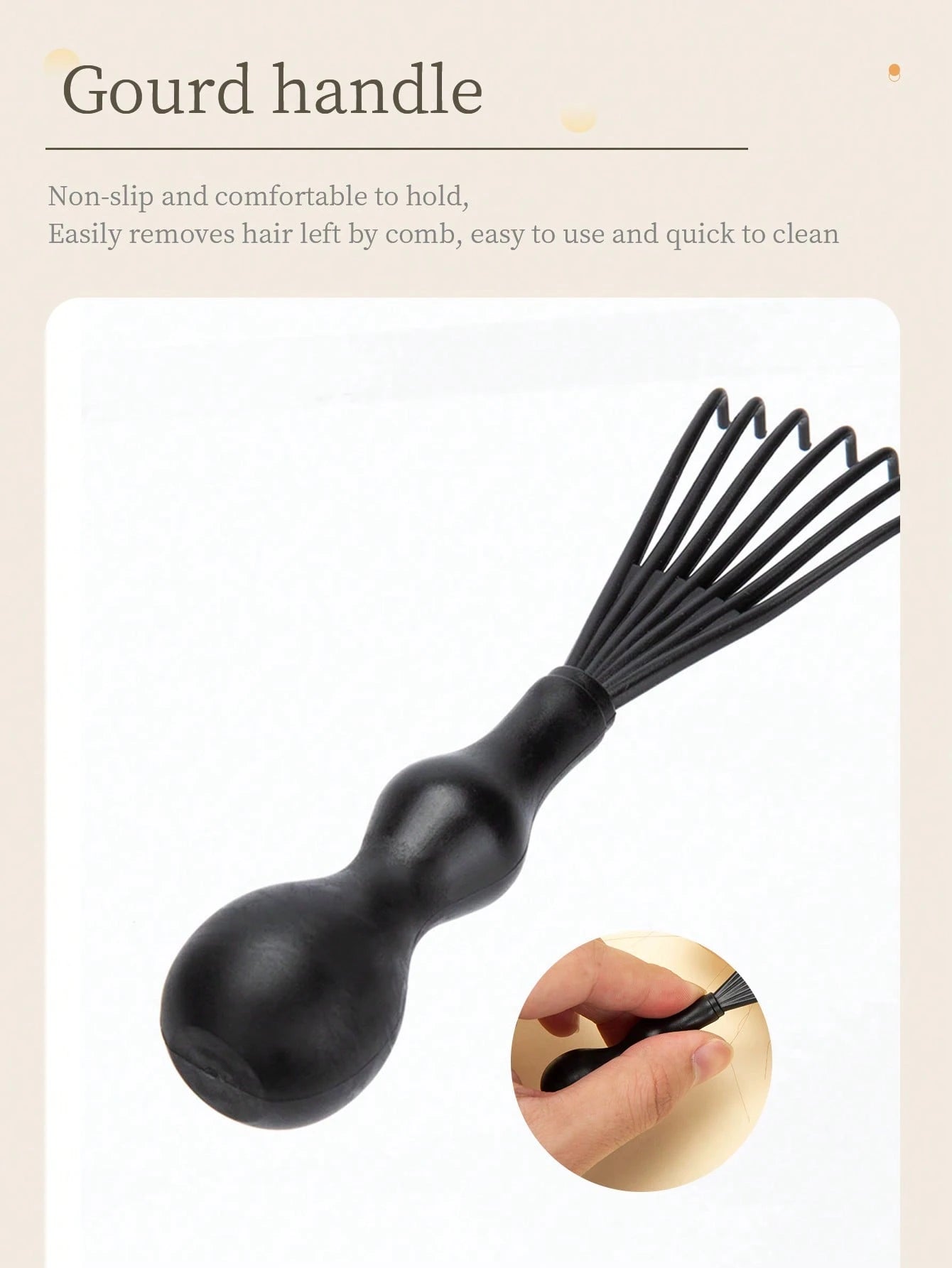 1pc Comb Cleaner Air Bag Massage Comb Cleaning Brush Home Air Cushion Massage Comb Cleaning Claw Cleaning Tool Comb Brush Untangle Hair Brush Cleaning Tool Hair Brush Cleaner Rake Comb Cleaning Brushe