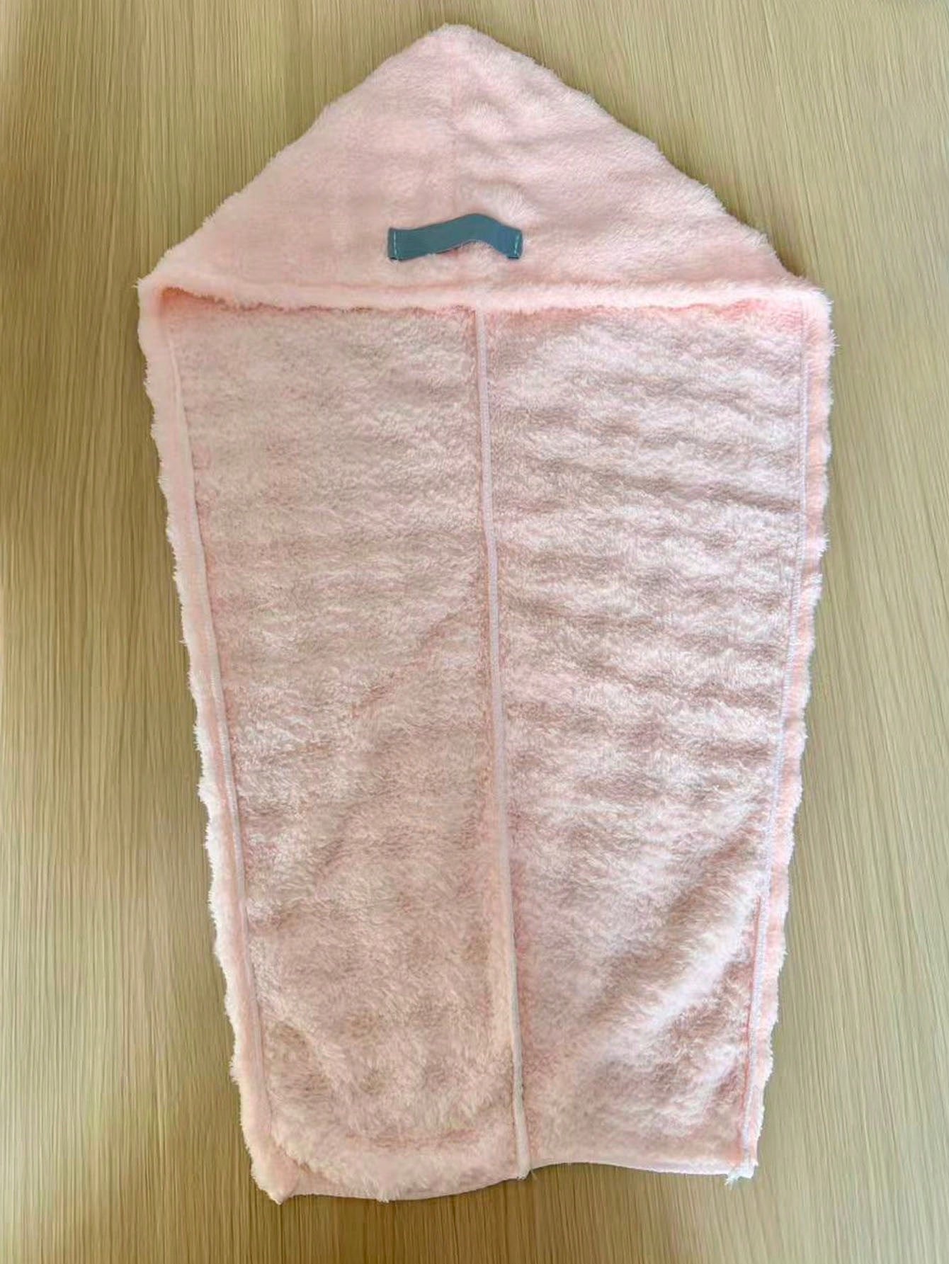 1pc Coral Fleece Extra Large & Thick Super Absorbent Hair Drying Towel, Microfiber Hair Wrap Suitable For Long & Short Hair, Minimalist Solid Color Towel, Shower Cap, Hair Care Accessory, Home Essenti