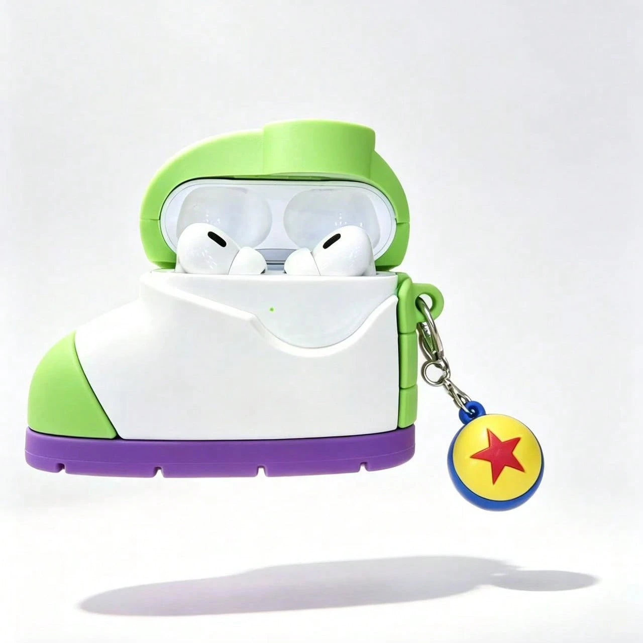 1pc Cute Cartoon Shoe 3D Design Earphone Case Compatible With Apple 4 Earphone Protective Cover Pro 3/Pro 2 2nd/3rd Generation New Silicone Soft Shell