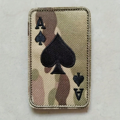 1pc Embroidered Tactical Patch, Suitable For Hats, Clothing, Backpacks