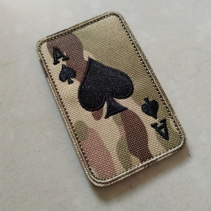 1pc Embroidered Tactical Patch, Suitable For Hats, Clothing, Backpacks