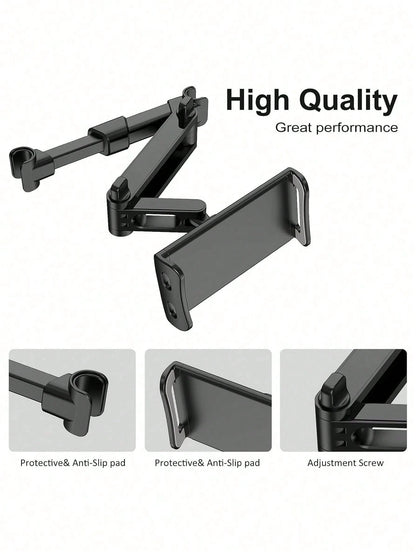 1PC Extendable Telescopic Arm, Flexible Length Adjustment, Fits Most Car Headrest Poles, Comforts Children During Long Trips