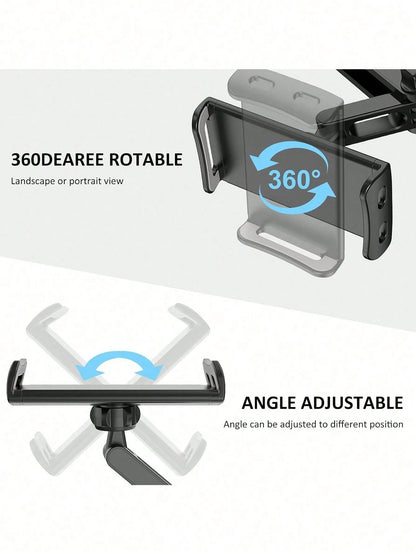 1PC Extendable Telescopic Arm, Flexible Length Adjustment, Fits Most Car Headrest Poles, Comforts Children During Long Trips