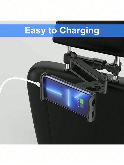 1PC Extendable Telescopic Arm, Flexible Length Adjustment, Fits Most Car Headrest Poles, Comforts Children During Long Trips