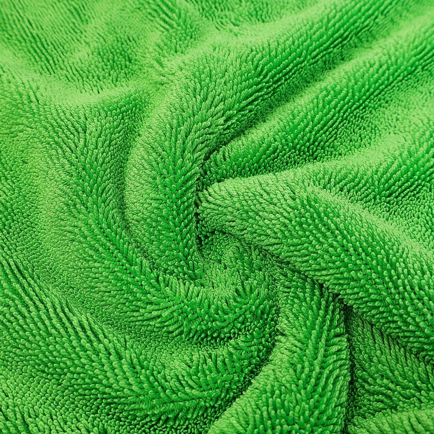 1pc Extra Thick Microfiber Car Wash Towel, Available In Small/Medium/Large Sizes: 30*30cm/40*40cm/40*60cm/50*80cm/60*90cm/60*120cm, 1200 GSM, Double-Sided Design, Super Absorbent & Quick Drying, Scrat