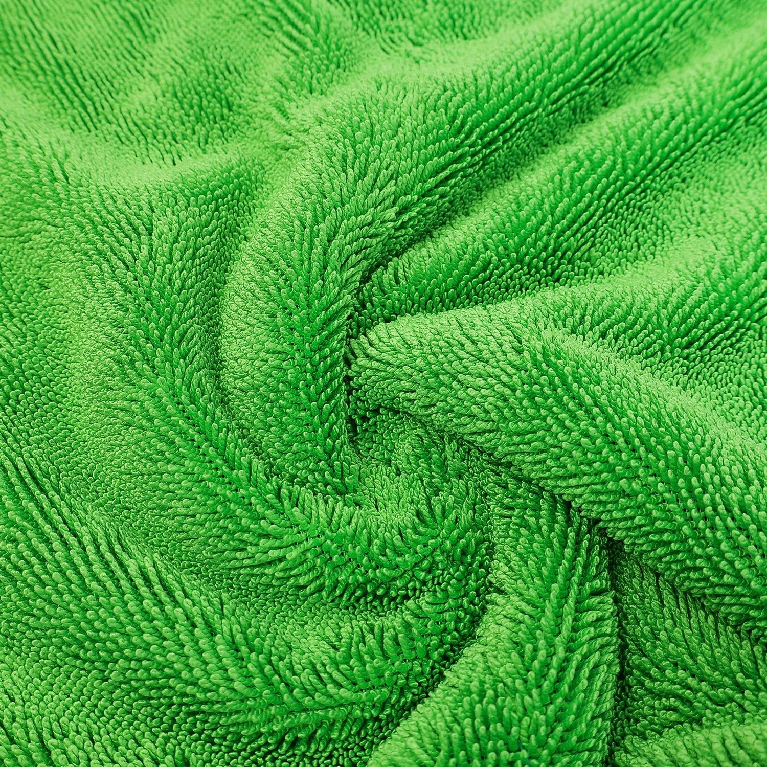 1pc Extra Thick Microfiber Car Wash Towel, Available In Small/Medium/Large Sizes: 30*30cm/40*40cm/40*60cm/50*80cm/60*90cm/60*120cm, 1200 GSM, Double-Sided Design, Super Absorbent & Quick Drying, Scrat