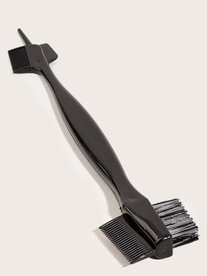 1pc Fashion Multi-Functional 3-In-1 Pointed Tail Comb, Back To School, Travel & Vacation Essential, Women's Hair Accessories, Beauty Hair Tools, Black Comb/Hair Brush, Hair Brush, Hair Brush, Edge Com