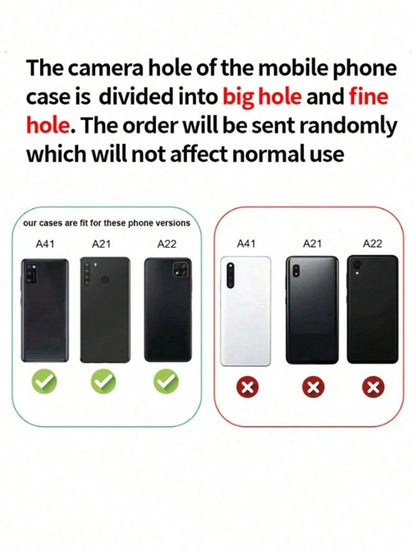 1pc Fashionable Black Heart Phone Case, Shockproof, Anti-Slip And Scratch-Resistant, Compatible With Apple 17 Pro Max, All Series Apple 17/16/15/14/13/12/11, S20-S25 Series. Perfect Gift For Valentine